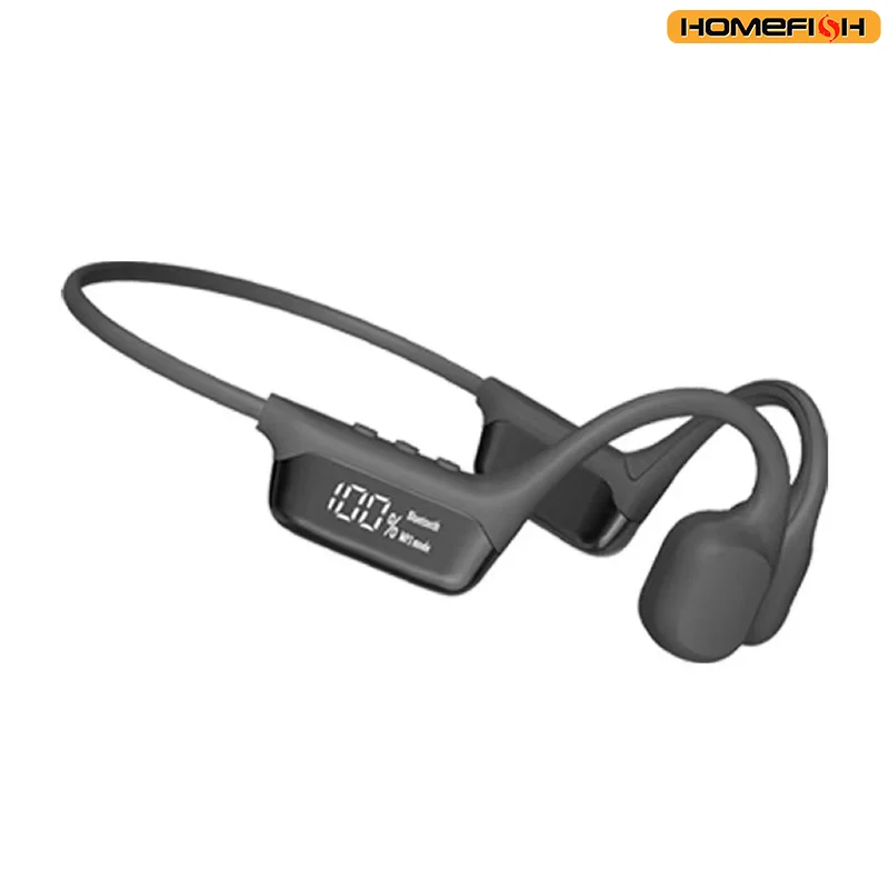 Open Ear Air Conduction Headphones - IPX8 Waterproof Bone Conduction Headphones, Open
