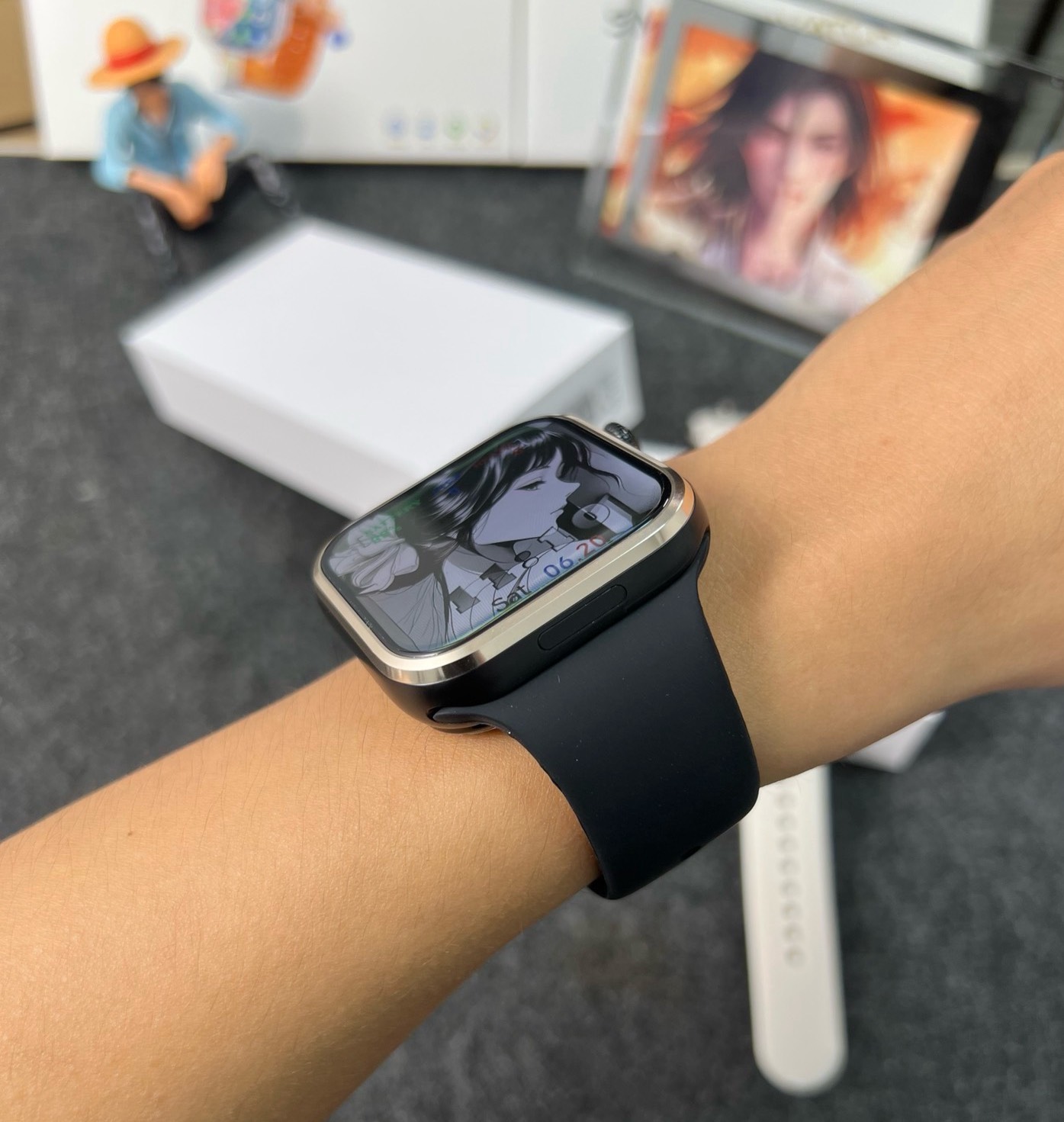[Wide Screen M53Pro] W527 chip - Smartwatches ulasan dan harga
