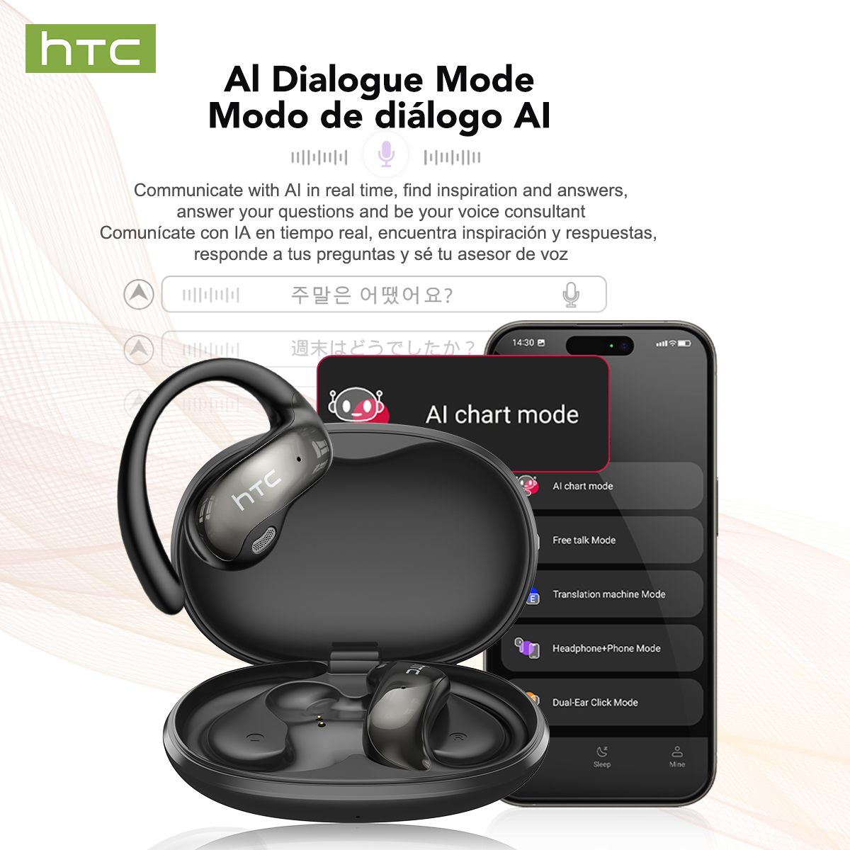 HTC NE19 Bluetooth Earphones A - Sleep Mask Headphones Bluetooth ulasan dan harga