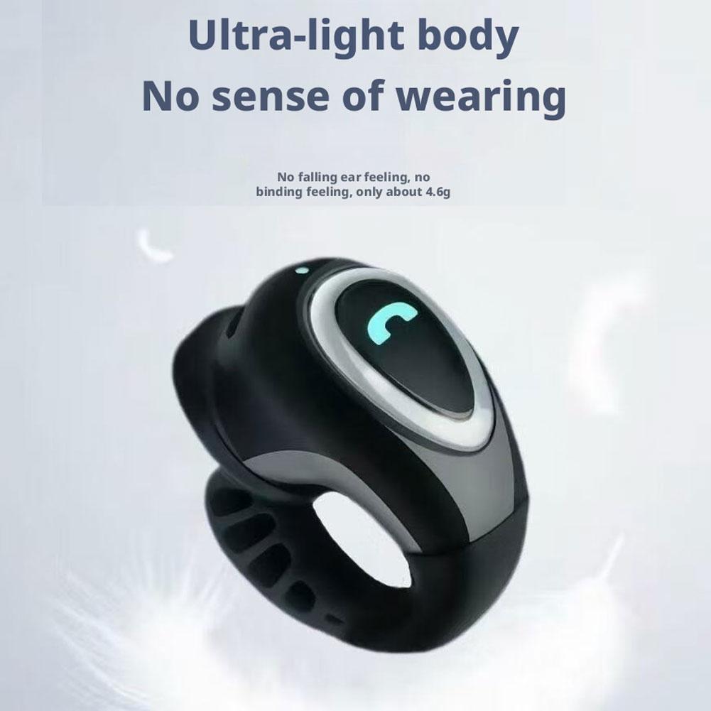 Bluetooth Wireless Ear-clip Si - Open Ear Air Conduction Headphones ulasan dan harga