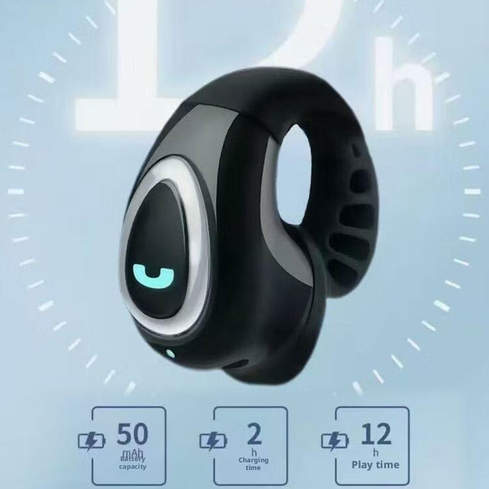 Bluetooth Wireless Ear-clip Si - Open Ear Air Conduction Headphones ulasan dan harga