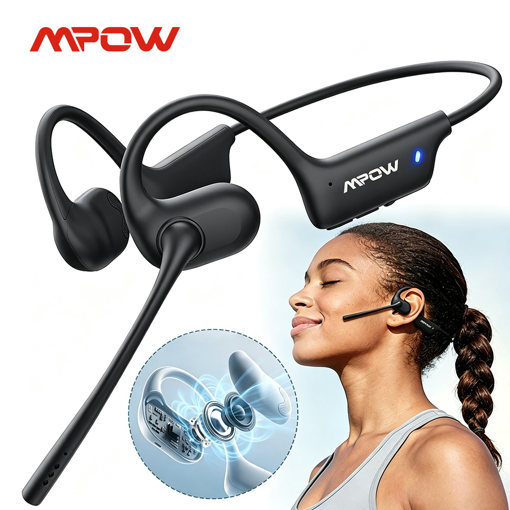 Mpow O1 Open Ear Sport Headpho - Open Ear Air Conduction Headphones ulasan dan harga